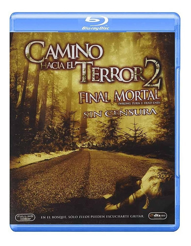 Camino Hacia El Terror 2 Wrong Turn 2l Película Blu-ray