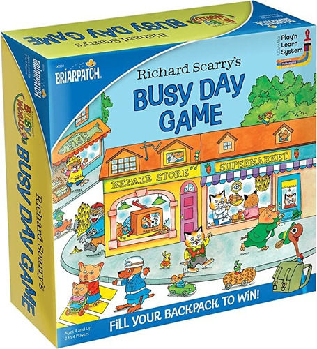 Briarpatch Richard Scarry's Busy Day 3d Pop-up Game Para Ni