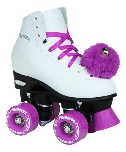 Epic Skates Purple Princess - Patines Cuádruples Para Niñ.