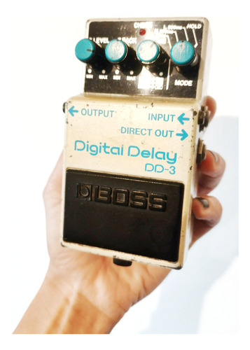 Boss Dd3 Long Chip Pedal Delay P/ Guitarra Blanco (Usado)