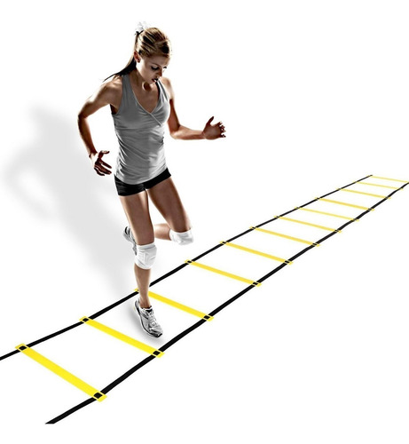 Kit De Entrenamiento Funcional Escalera Coordinacion Cono