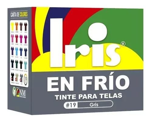 Tinte En Frío Iris Gris Telas