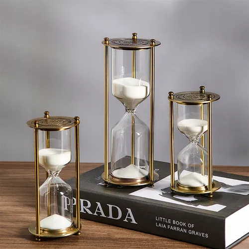 Reloj de arena decorativo sale
