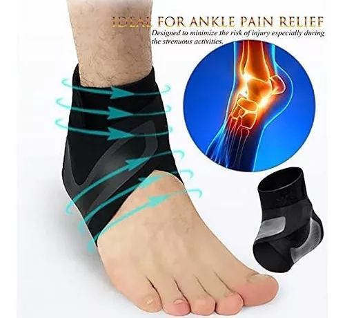 Compression Sleeve Brace Orthosis Tobillera Deportiva Ankle Support  Protector