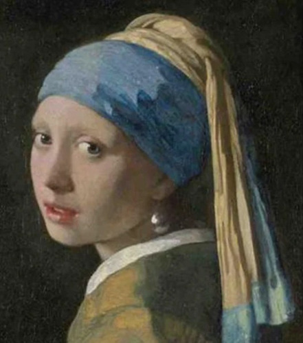 Cuadro La Joven De La Perla De Johannes Vermeer