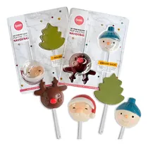 Comprar Set X 2 Moldes Para Chocolate Paletas Navideñas Parpen