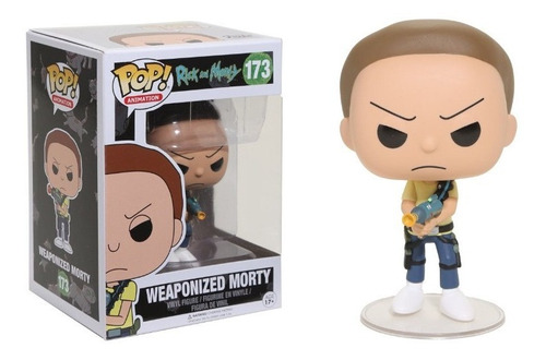 Funko Pop! 173 Weaponized Morty Rick And Morty Candos