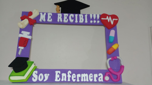 Cartel Para Selfie Personalizados Todas Las Carreras Enfermería