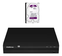 Comprar Gravador Nvr Intelbras 08 Câmeras Ip Nvd 1408 Com Hd 1tb