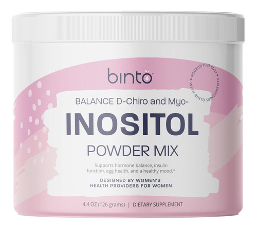 Binto Mezcla De Polvo De Inositol | Suministro De 60 Das | R