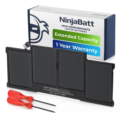 Batería Ninjabatt A1466 P/ Macbook Air De 13 A1494 A1496