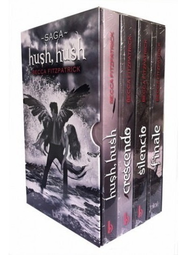 Estuche Saga Hush Hush 4 Tomos