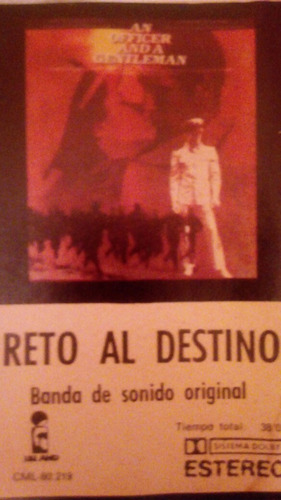 Reto Al Destino - Soundtrack / Ost - Cassette Original