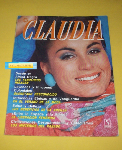 Lucero Ernesto Alonso Lucia Mendez Revista Claudia 1986