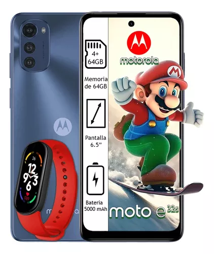 Motorola Moto E32 4GB/64GB Gris - Teléfono móvil