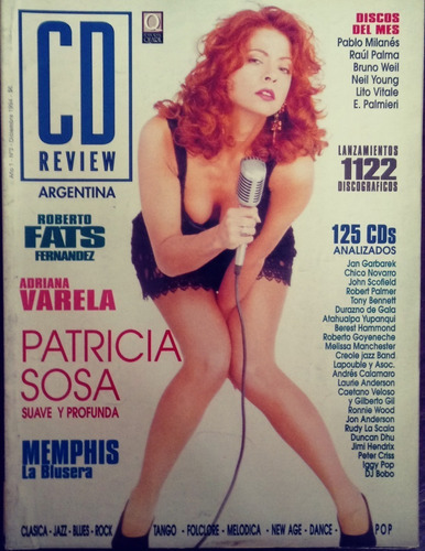 Cd Review - Patricia Sosa Memphis Peter Criss Revista 