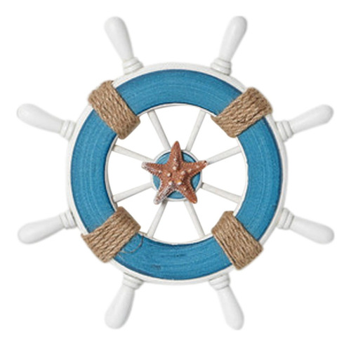 Volante Náutico De Madera Barco Velero Pesca Muebles Ym