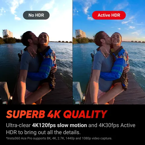 Insta360 Ace Pro - Cámara De Acción Impermeable Diseñada.