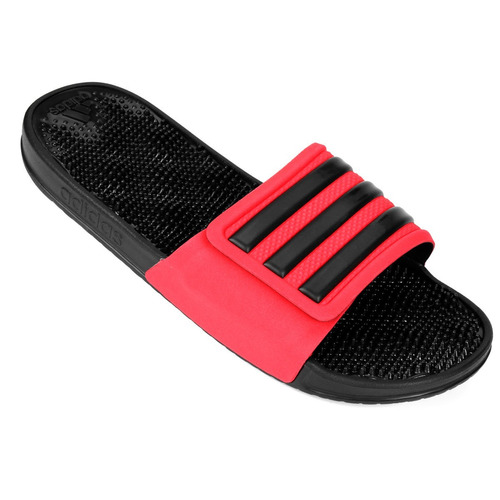 chinelo adidas adissage vermelho