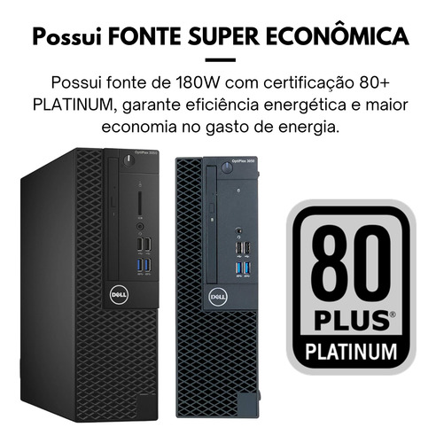 Computador Pc Barato Automação Pdv Bar Estudo Mercado 3050sf (Recondicionado)