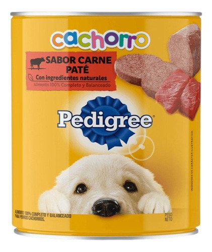 Lata Pedigree Cachorro 8 Un.