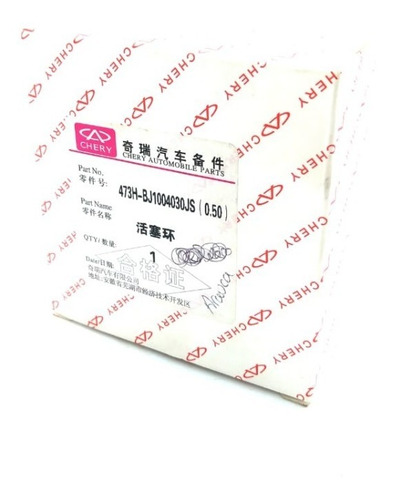 Anillos 0.50-0.20 Chery Arauca / X1 / Qq6