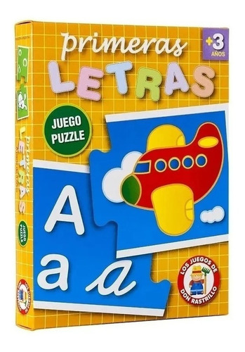 Primeras Letras Juego Didactico Infantil Ruibal 