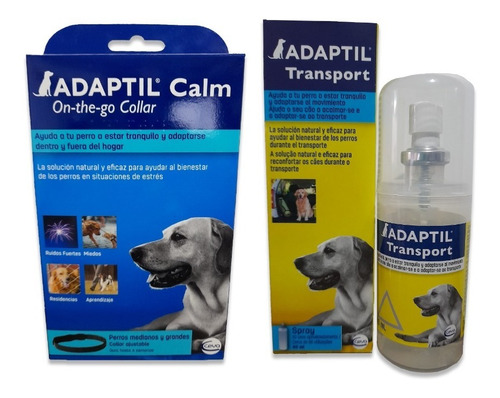 Adaptil Calm Collar + Spray Perros Medianos Y Grandes