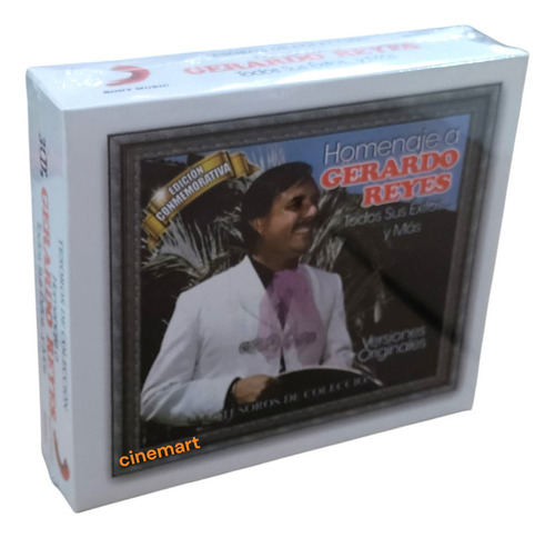 Gerardo Reyes Homenaje Todos Sus Exitos Tesoros De Col. 3 Cd