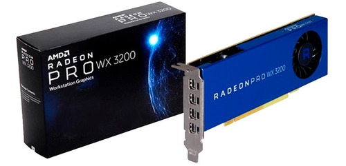 Tarjeta De Video Amd Radeon Pro Wx3200 4gb Gddr5 128bit 