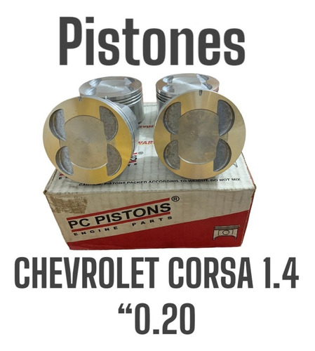 Juego De Pistones Chevrolet Corsa 1.4 0.20