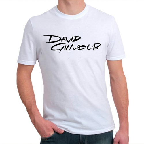 Camiseta Masculina David Gilmour - 100% Algodão