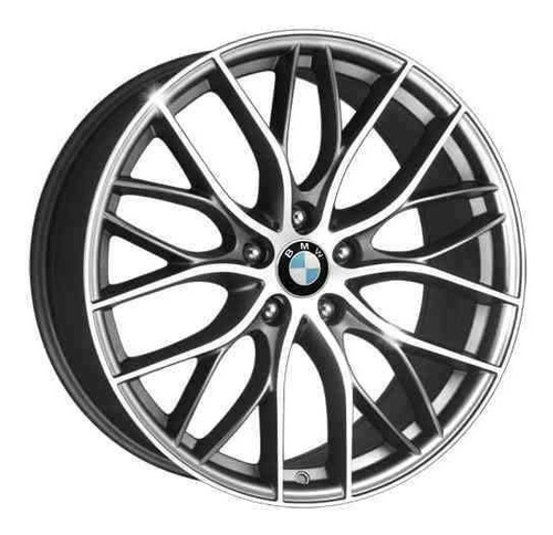 Jg Roda Aro 17 Bmw 335i Biturbo Grafite Diamantada +parafuso