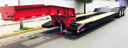 Imagen 4 de 11 de Remolque Ventura Lowboy Cuello Desmontable 2022 Cama Baja