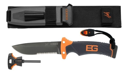 Cuchillo Gerber 31000751 Bear Grylls Supervivencia Hoja 12cm