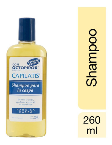 Shampoo Capilatis Para La Caspa Octopirox X 260 Ml