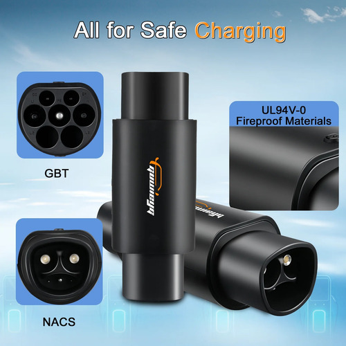Adaptador De Carga De Tesla A Gbt Autos Chinos Byd Jac Chery