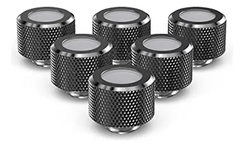 Conjunto De 6 Conectores Rígidos Primochill 14mm Od - Níquel