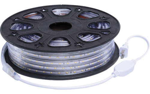 Manguera Led Plana 3528 Smd 127v. B.c. Ip65 25mts. Mled-3528