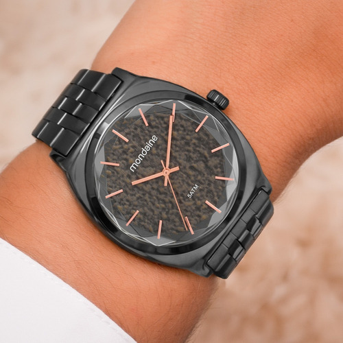 Relógio Feminino Mondaine Grafite 53763lpmvse1