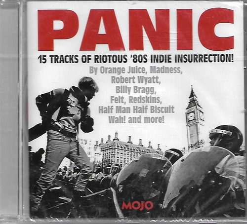 B265 - Cd Blue Panic 15 Tracks Of Ruitous Bos Indie Insurre