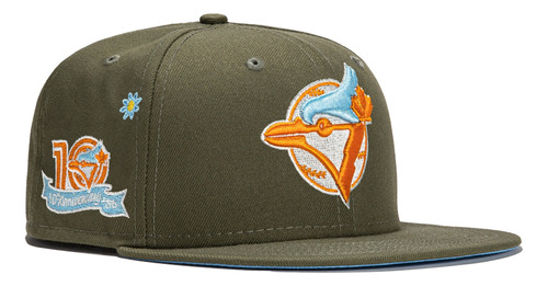 Gorra New Era Azulejos De Toronto Blue Jays Superbloom Olivo