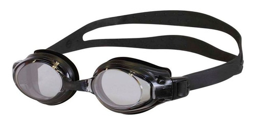Óculos Para Natação Swans Fo-x1 Fumê/preto  Cor Preto