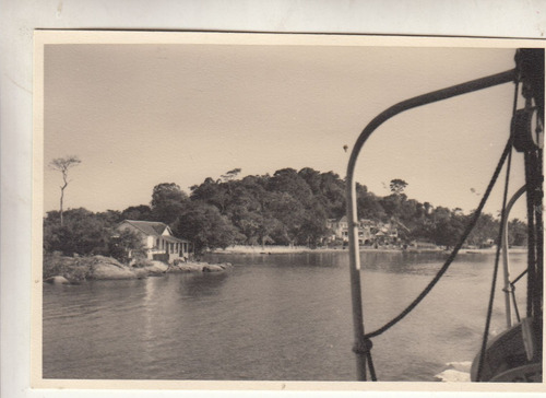 1949  Fotografia Real Vista Isla Paqueta Rio De Janeiro (8)