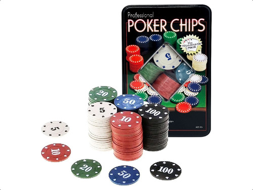 Ficheros Poker Fichas Numeradas Caja Profesional Juego Mesa