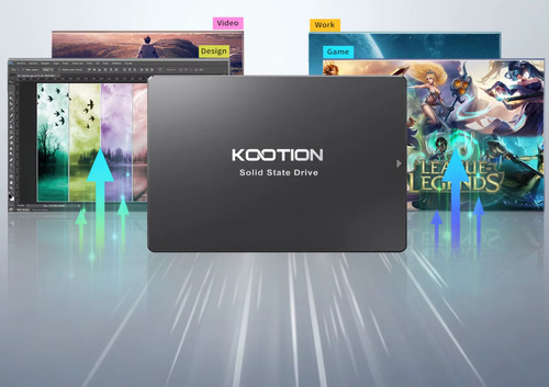Ssd Sata3 Kootion 2tb Preto