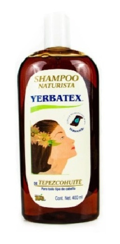 Shampoo Extracto De Tepezcohuite Todo Tipo De Cabello 400ml