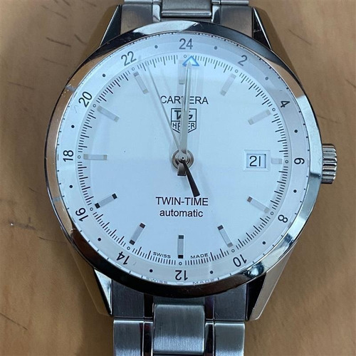 Imagen 5 de 9 de Reloj Para Caballero Tag Heuer ¨carrera Twin-time¨