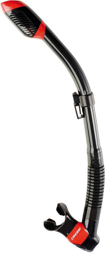 Cressi Supernova Dry Snorkel Spearfishing Cor preto/vermelho