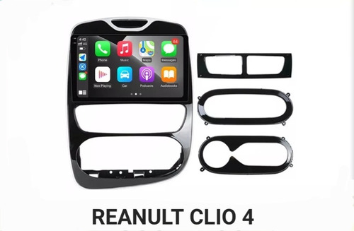 Radio Multimedia Android 12 Específica Clio 4 Carplay Camara